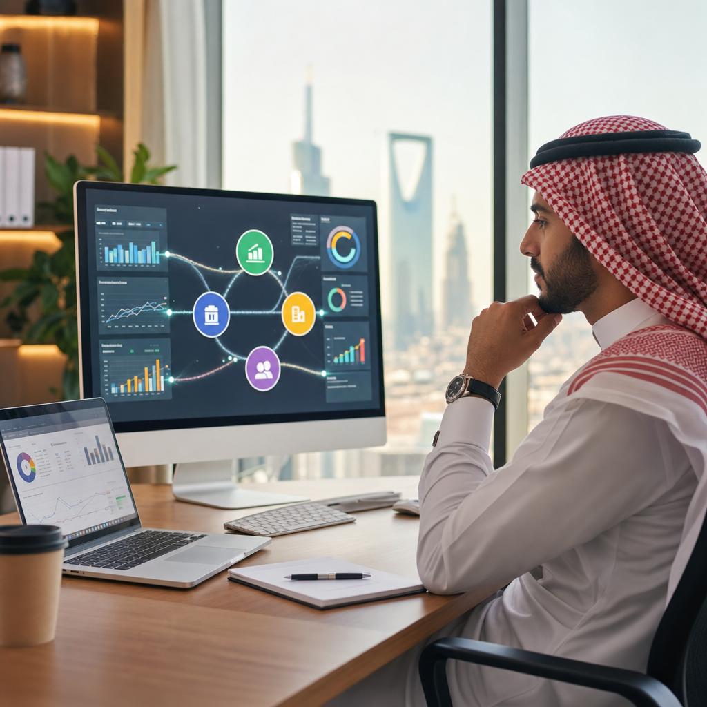 دليل اختيار الحلول البرمجية المناسبة لشركتك بالسعودية