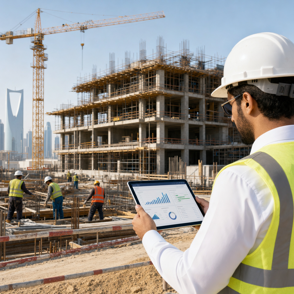 إدارة مشاريع الإنشاءات رقمياً عبر أودو: دليل عملي